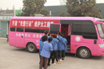 The Federation of Trade Unions of Suqian City do physical examination for female workers of Jaysun Glove